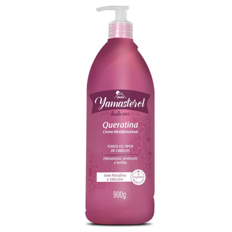 Yamá Yamasterol Queratina - Creme Multifuncional 900g Menor preço em Yamá Yamasterol Queratina - Creme Multifuncional 900g