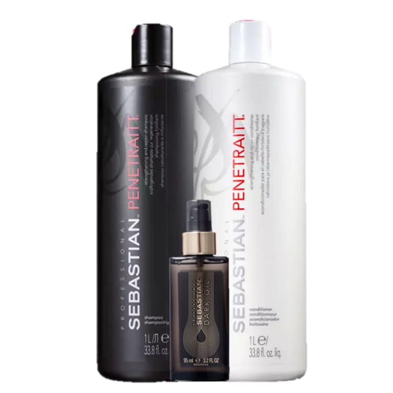 Kit Sebastian Professional Penetraitt + Dark Oil Power Trio (3 Produtos) Menor preço em Kit Sebastian Professional Penetraitt + Dark Oil Power Trio (3 Produtos)