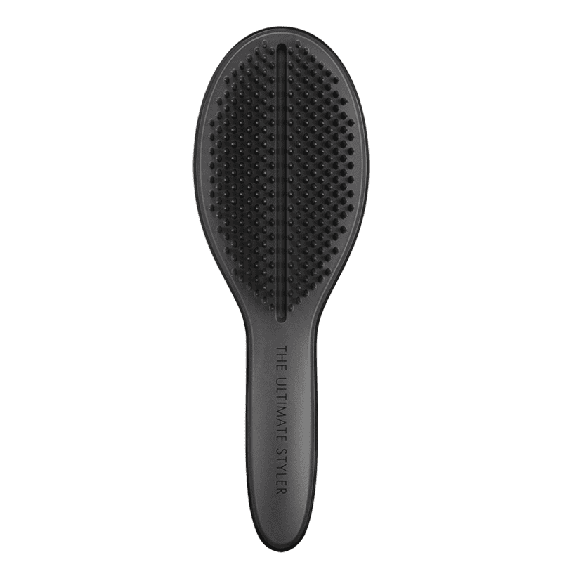 Escova The Ultimate Styler, da marca Tangle Teezer. Cor preta.
