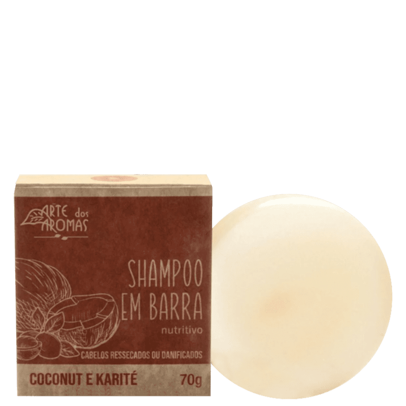 Shampoo em Barra Arte dos Aromas Beleza na 