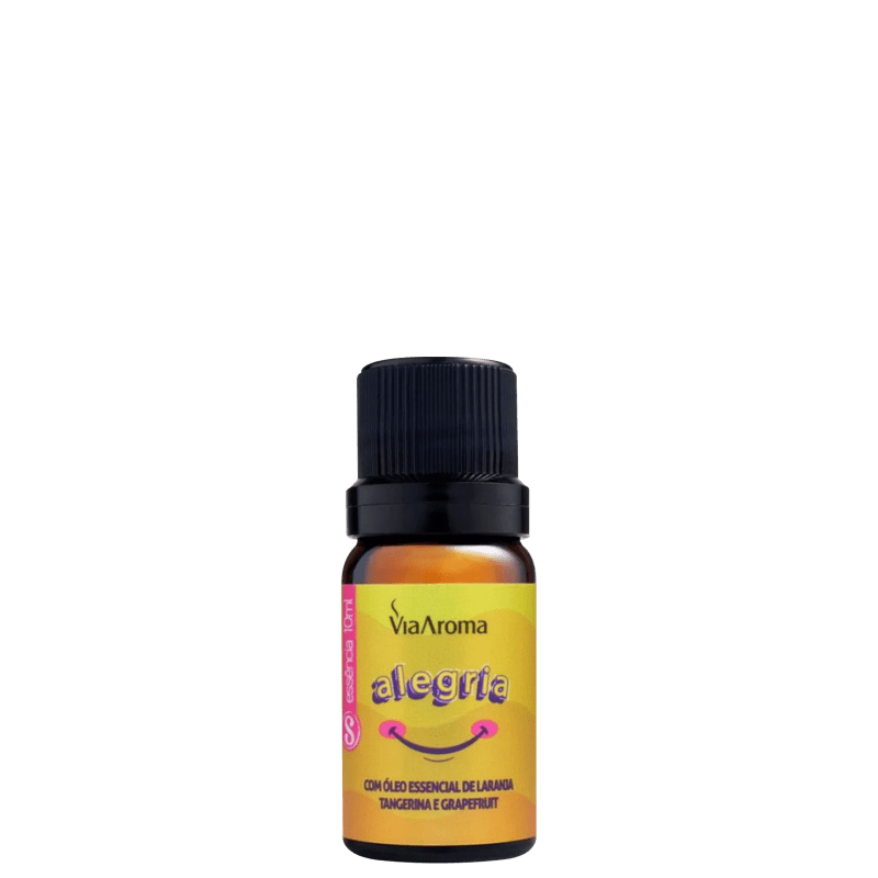 Via Aroma Alegria - Essência Aromática 10ml