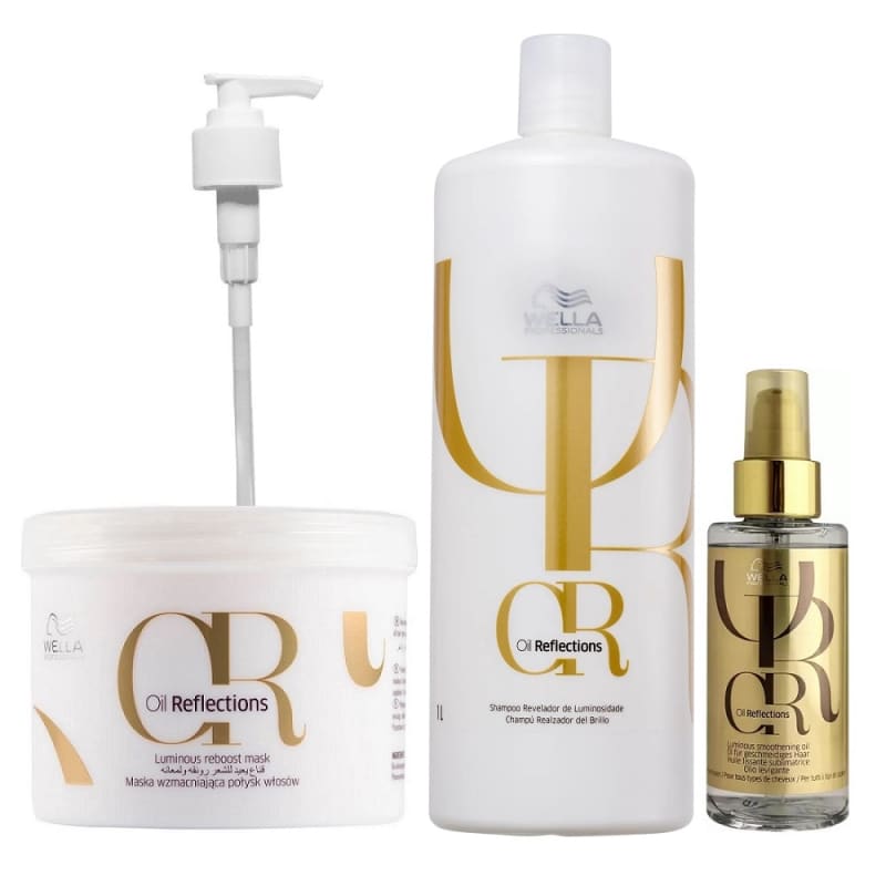 Oil Reflection Kit Wella Professionals Oil Reflections Luminous Tratamento | Beleza na Web
