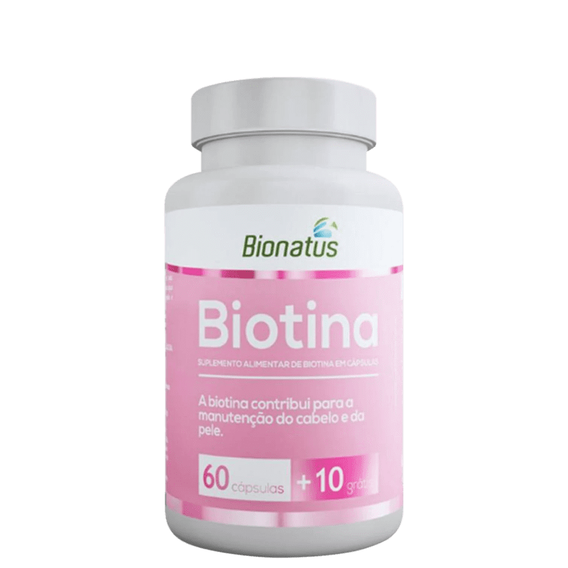 Bionatus Biotina - Suplemento Alimentar (70 Cápsulas) Menor preço em Bionatus Biotina - Suplemento Alimentar (70 Cápsulas)
