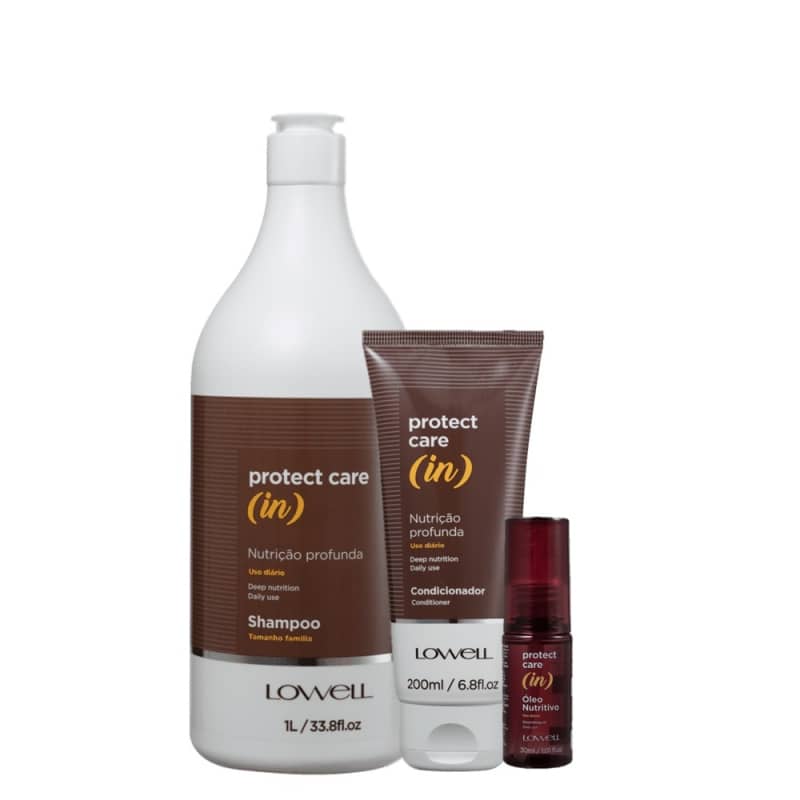 Kit Lowell Protect Care (in) Trio Nutritivo (3 Produtos) Menor preço em Kit Lowell Protect Care (in) Trio Nutritivo (3 Produtos)