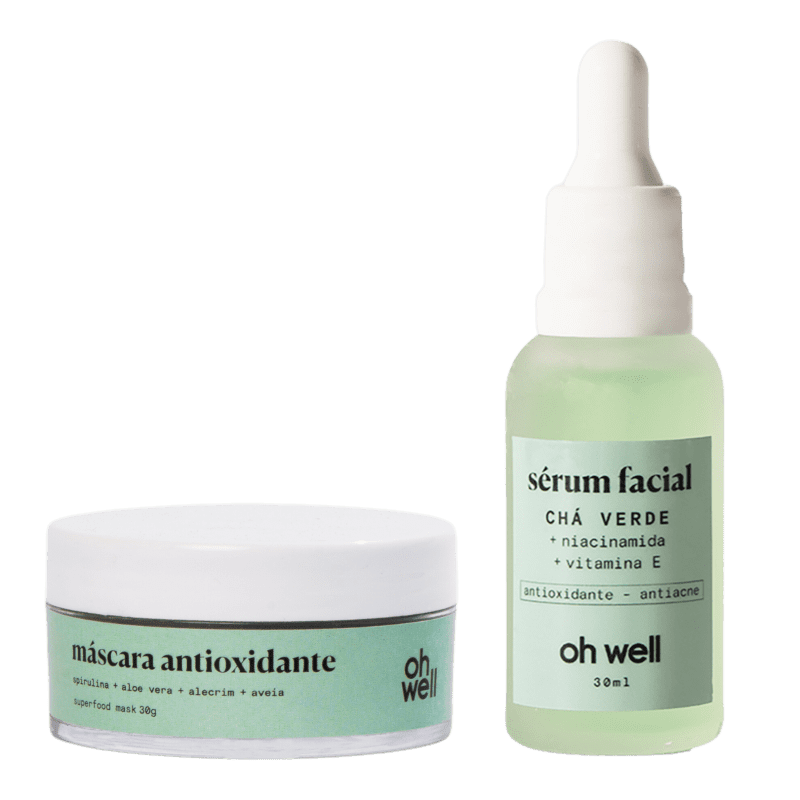 Kit Oh Well Facial Antiacne e Antioxidante (2 Produtos) Menor preço em Kit Oh Well Facial Antiacne e Antioxidante (2 Produtos)