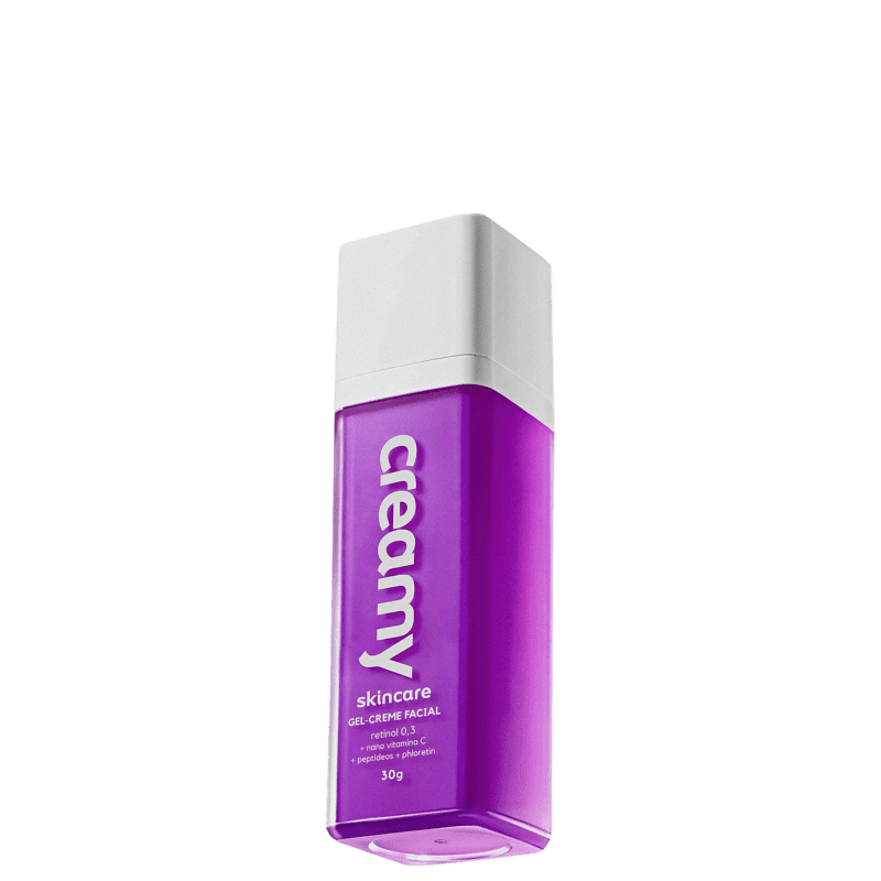 Creamy Retinol - Gel-Creme Anti-Idade 30g Menor preço em Creamy Retinol - Gel-Creme Anti-Idade 30g