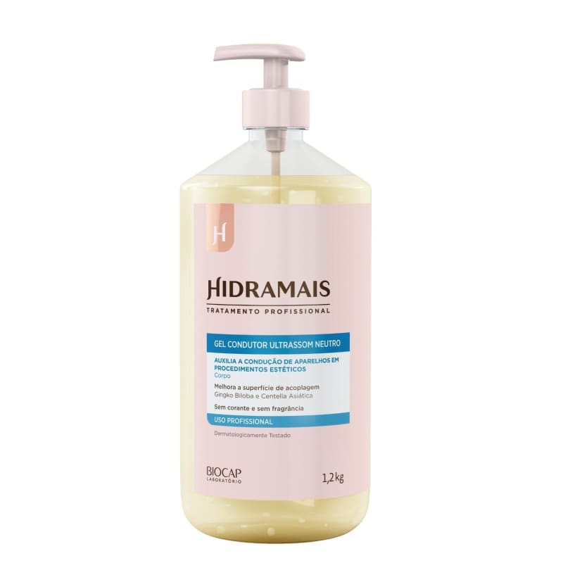 Hidramais Neutro - Gel Condutor Ultrassom 1,2kg Menor preço em Hidramais Neutro - Gel Condutor Ultrassom 1,2kg