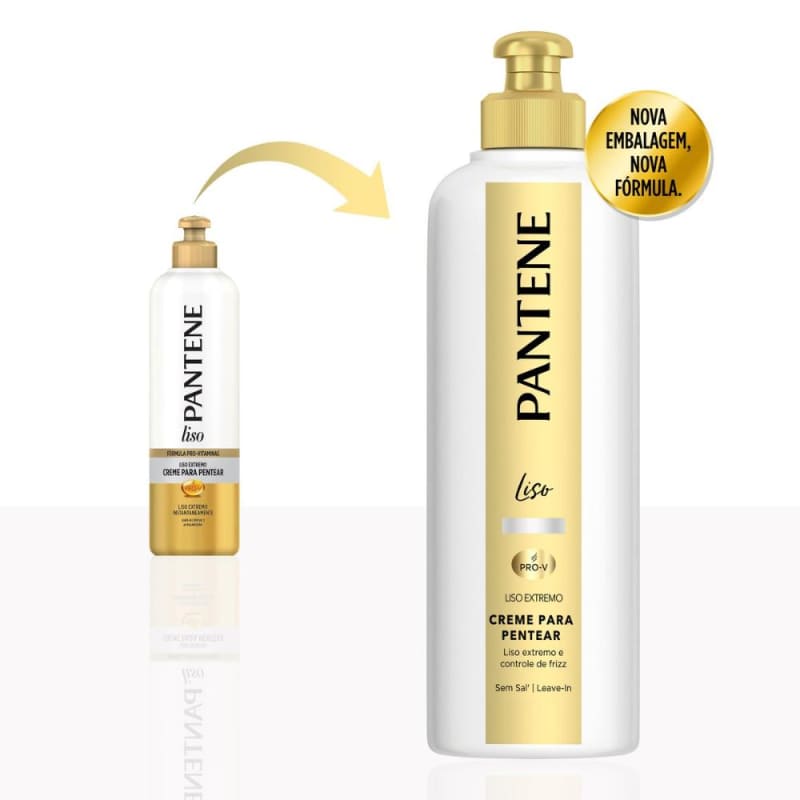 Creme para Pentear Pantene Liso Extremo 240g