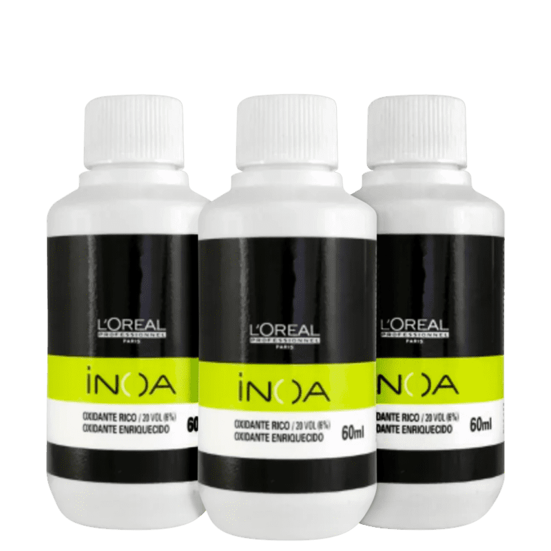 Kit L'Oréal Professionnel Inoa Oxidante 20 Volumes (3 Unidades) Menor preço em Kit L'Oréal Professionnel Inoa Oxidante 20 Volumes (3 Unidades)