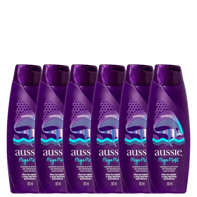 Shampoo Aussie Mega Moist Super Hidratação pelo melhor preço