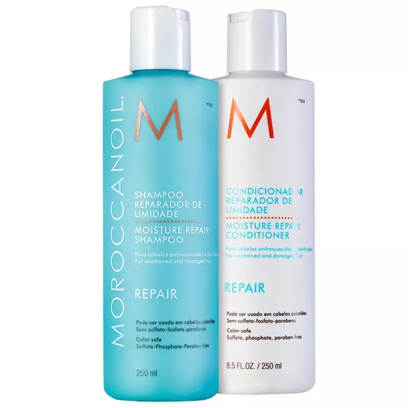 Kit Moroccanoil Moisture Repair Duo (2 Produtos) Menor preço em Kit Moroccanoil Moisture Repair Duo (2 Produtos)