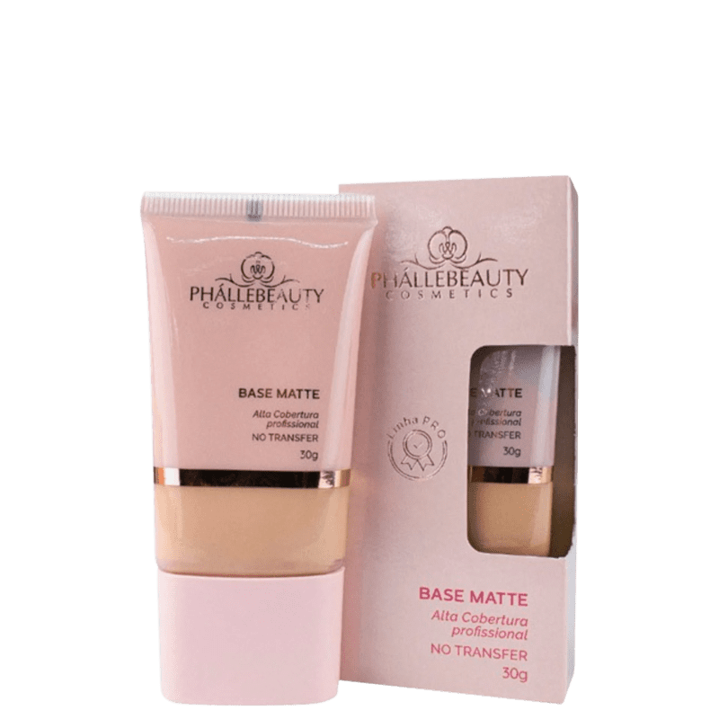 Phállebeauty Linha Pro Efeito Matte 04 - Base Líquida 30g Menor preço em Phállebeauty Linha Pro Efeito Matte 04 - Base Líquida 30g