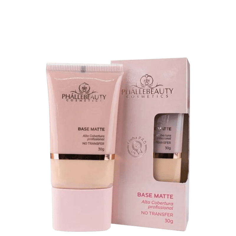 Phállebeauty Linha Pro Efeito Matte 02 - Base Líquida 30g Menor preço em Phállebeauty Linha Pro Efeito Matte 02 - Base Líquida 30g