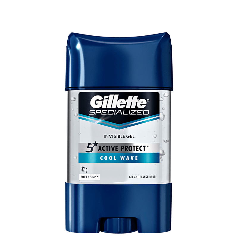 Antitranspirante Gillette Gel Power Rush 82 g