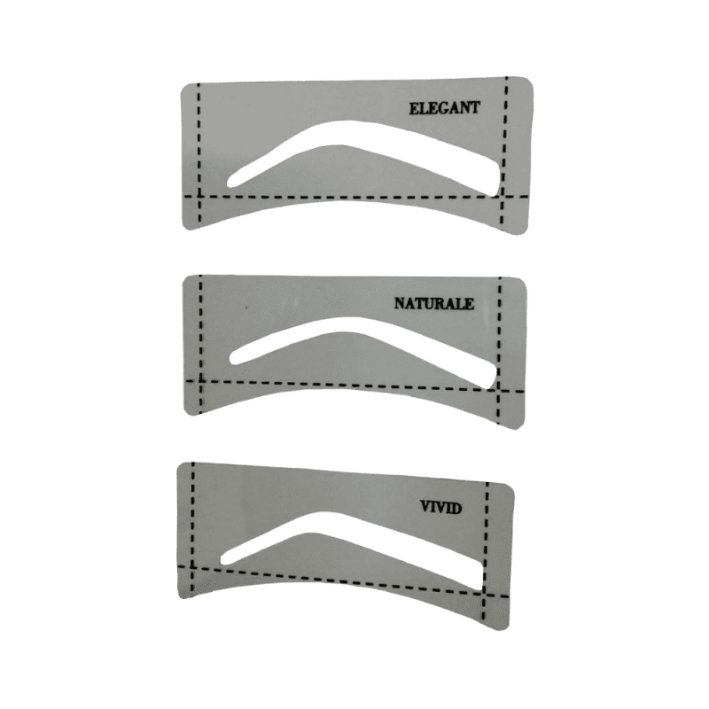 Moldes para Desenho de Sobrancelhas