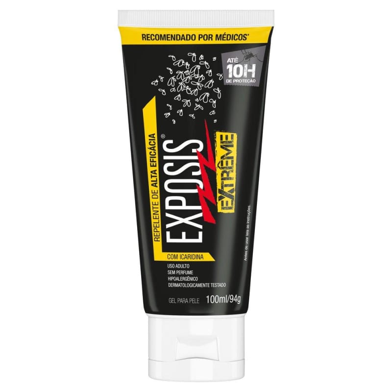 Repelente Exposis Extreme Gel 100ml Menor preço em Repelente Exposis Extreme Gel 100ml