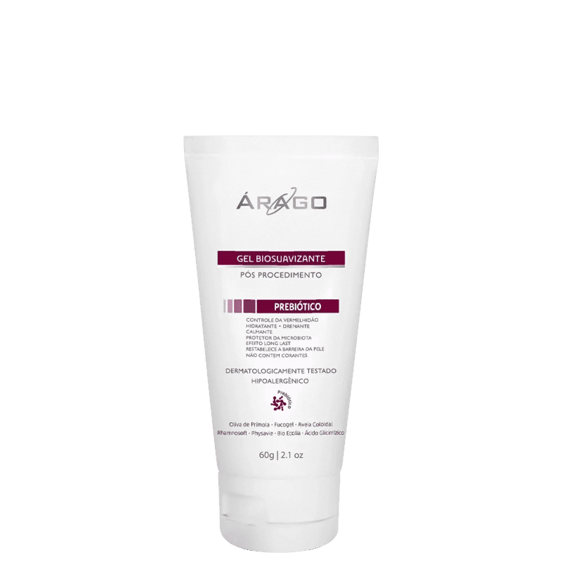 Árago Prébiótico - Gel Biosuavizante Facial 60g