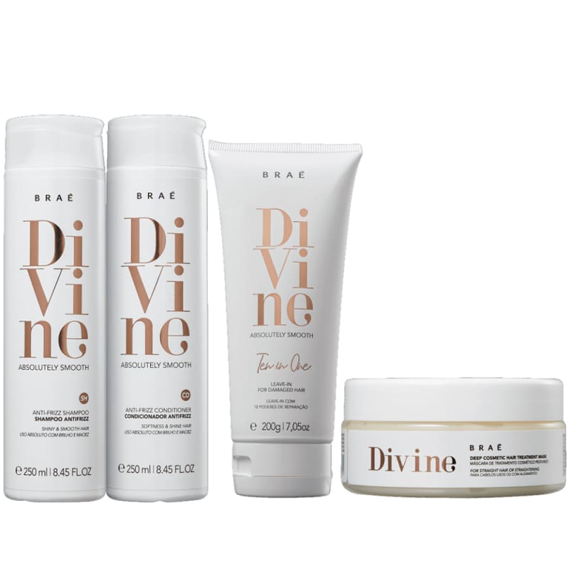 Kit Braé Divine Power Multi Ação ( 4 Produtos) Menor preço em Kit Braé Divine Power Multi Ação ( 4 Produtos)