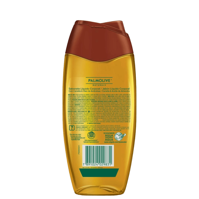 Sabonete Líquido Palmolive 250ml Naturals Turmalina - CORPORAL