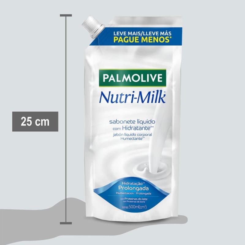 Sabonetes líquido Palmolive Nutri-Milk e Naturals 