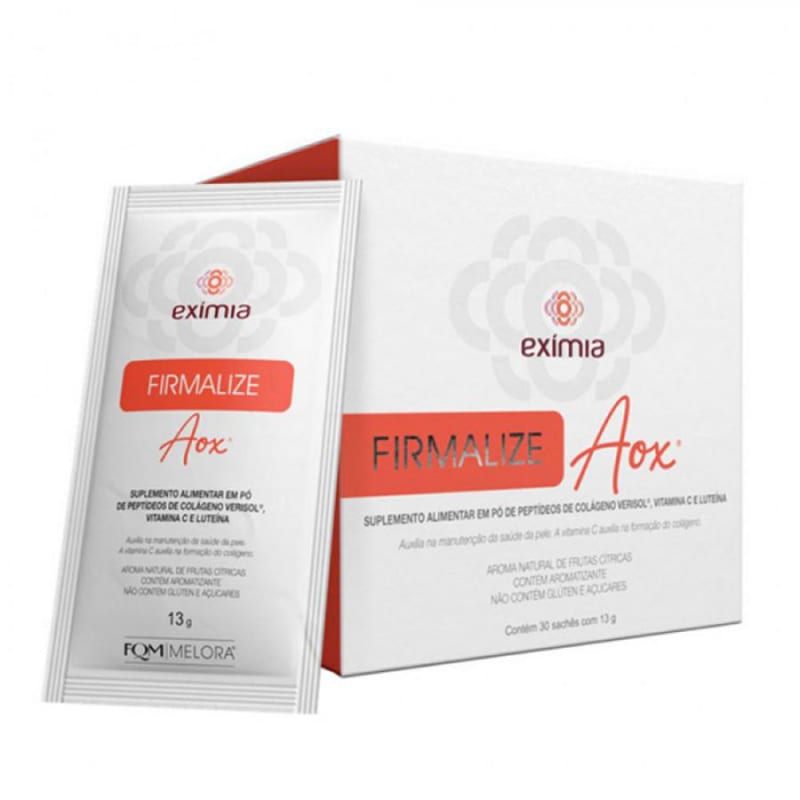 Melora Exímia Firmalize Age Complex (30 Sachês x 13g) Menor preço em Melora Exímia Firmalize Age Complex (30 Sachês x 13g)
