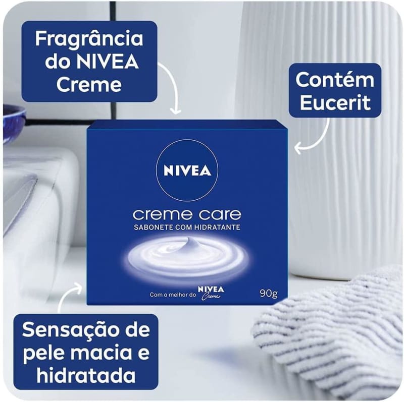 Kit NIVEA Creme Care Beleza na 