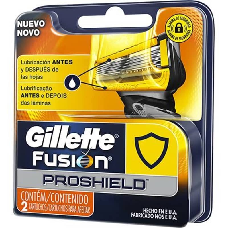 Kit Gillette Fusion Proshield Carga para Barbear | Beleza na Web
