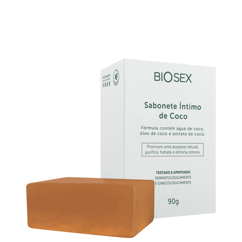 A Sós Biosex Coco - Sabonete Íntimo em Barra 90g Menor preço em A Sós Biosex Coco - Sabonete Íntimo em Barra 90g