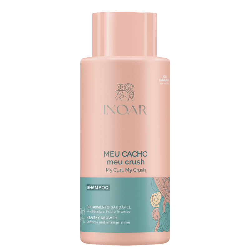Inoar Meu Cacho, Meu Crush - Shampoo 500ml Menor preço em Inoar Meu Cacho, Meu Crush - Shampoo 500ml