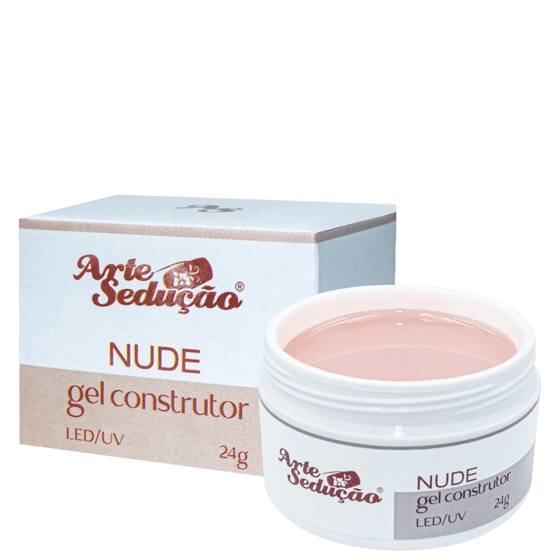 Arte Sedução Nude - Gel Construtor para Unhas de Gel 24g