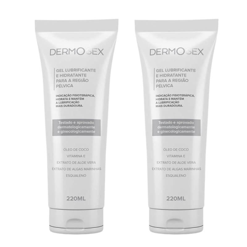 2 Gel Lubrificante e Hidratante com Óleo de Coco Intimo Dermosex - ASÓS Menor preço em 2 Gel Lubrificante e Hidratante com Óleo de Coco Intimo Dermosex - ASÓS