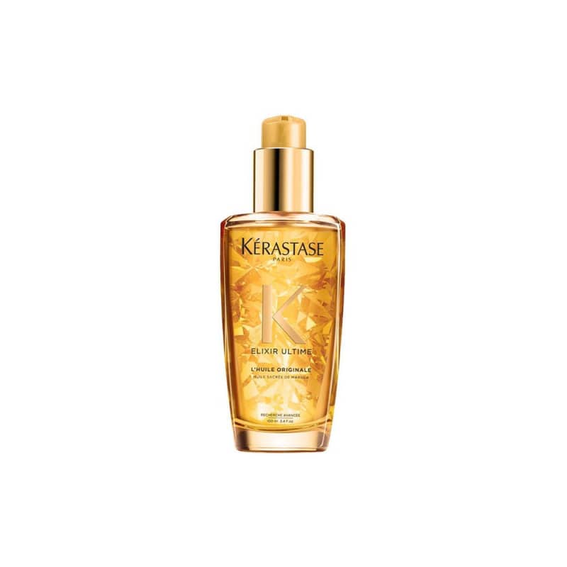 Kit Kérastase Elixir Ultime Shampoo e Condicionador e Máscara e Óleo L'Huile Originale