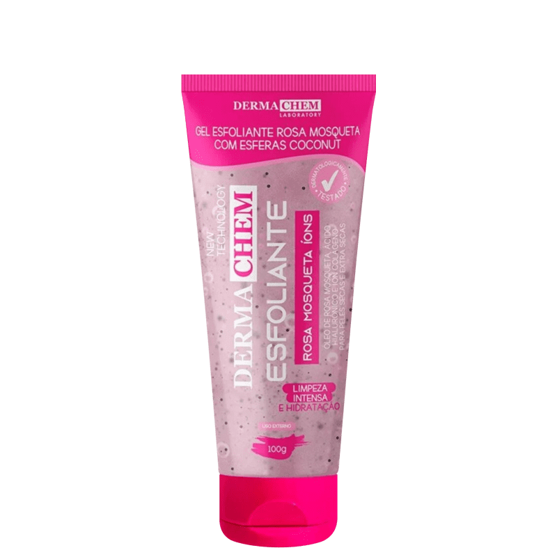 Dermachem Rosa Mosqueta - Gel Esfoliante Facial 100g Menor preço em Dermachem Rosa Mosqueta - Gel Esfoliante Facial 100g