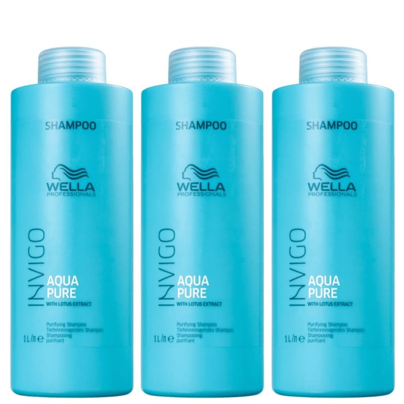 Wella Invigo Aqua Pure Shampoo Purificante 250mL - Magic Mechas