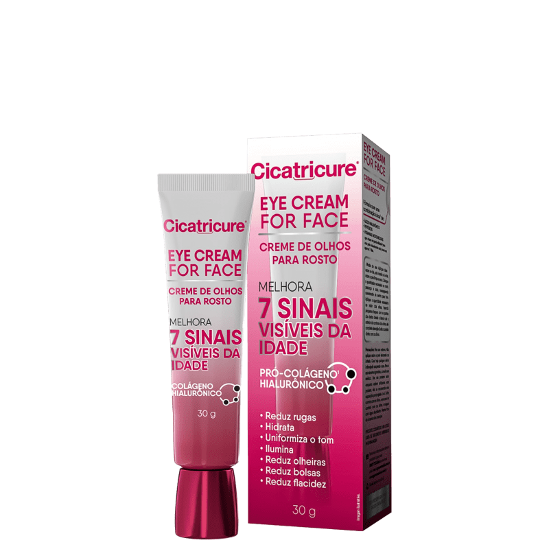 Kit Cicatricure Eye Cream For Face e Antissinais (2 produtos)