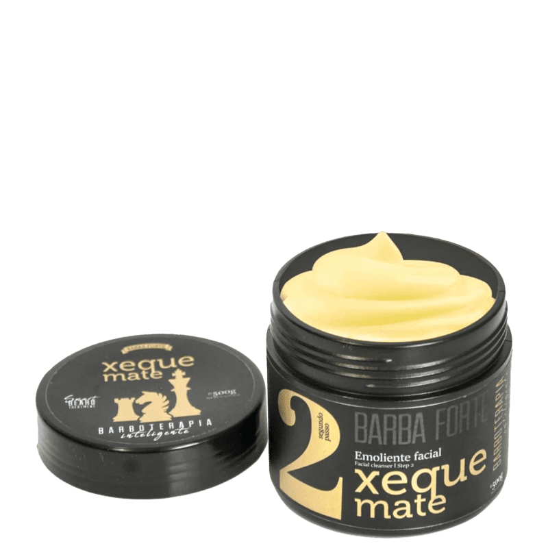 Kit Barba Forte Xeque Mate Barboterapia Inteligente Completo