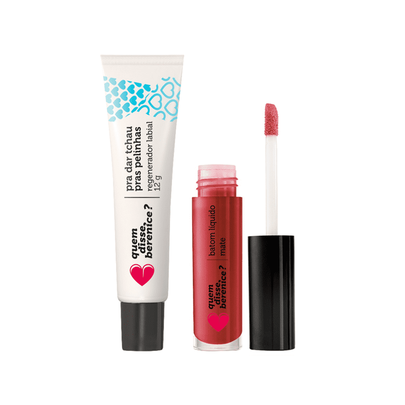 Kit Tchau Pelinhas + Batom Líquido Mate Amorli