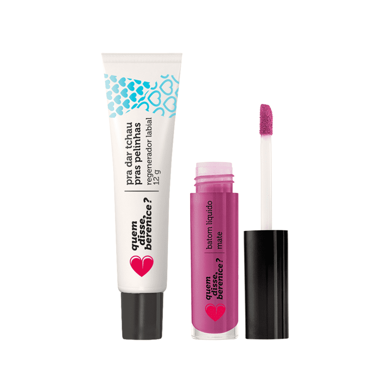 Kit Tchau Pelinhas + Batom Líquido Mate Uvali