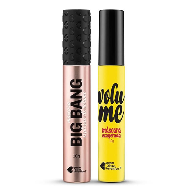 Kit Máscara de Cílios: Big  Bang + Exagerada Volume