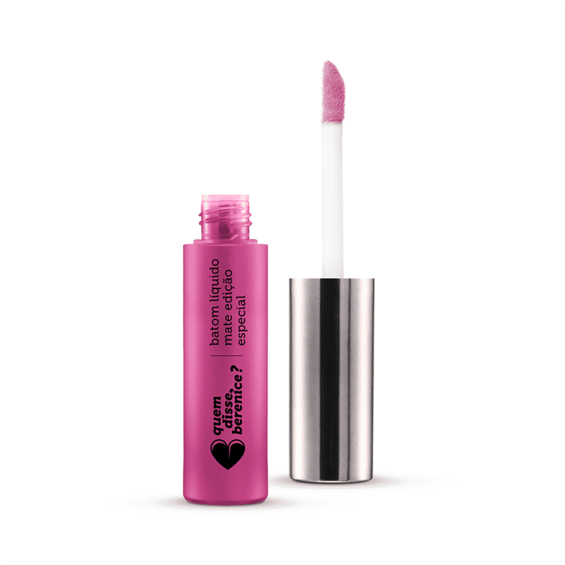 Batom Líquido Mate Edição Especial Pink de Verdade