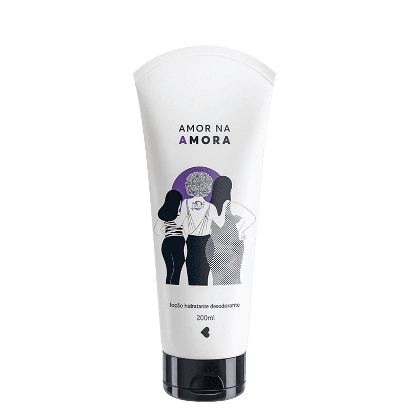 Amor na Amora Desodorante Loção Hidratante Corporal 200ml