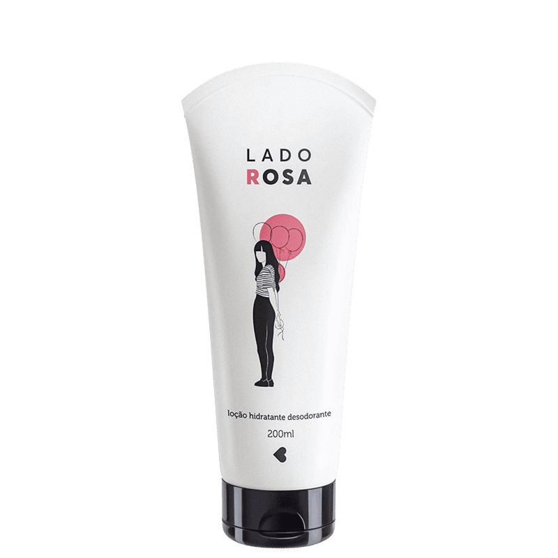 Lado Rosa Desodorante Loção Hidratante Corporal 200ml