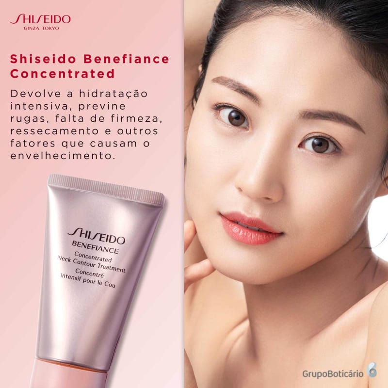 Shiseido Benefiance Concentrated - Creme para Pescoço e Colo 50ml