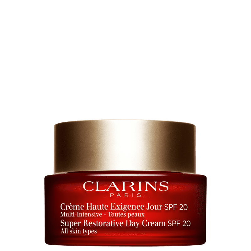 Clarins Super Restorative Day FPS 20 - Creme para Rugas e Redutor de Linhas 50ml