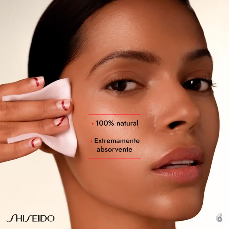 Super-Soft, 100% Natural Facial Cotton - Shiseido