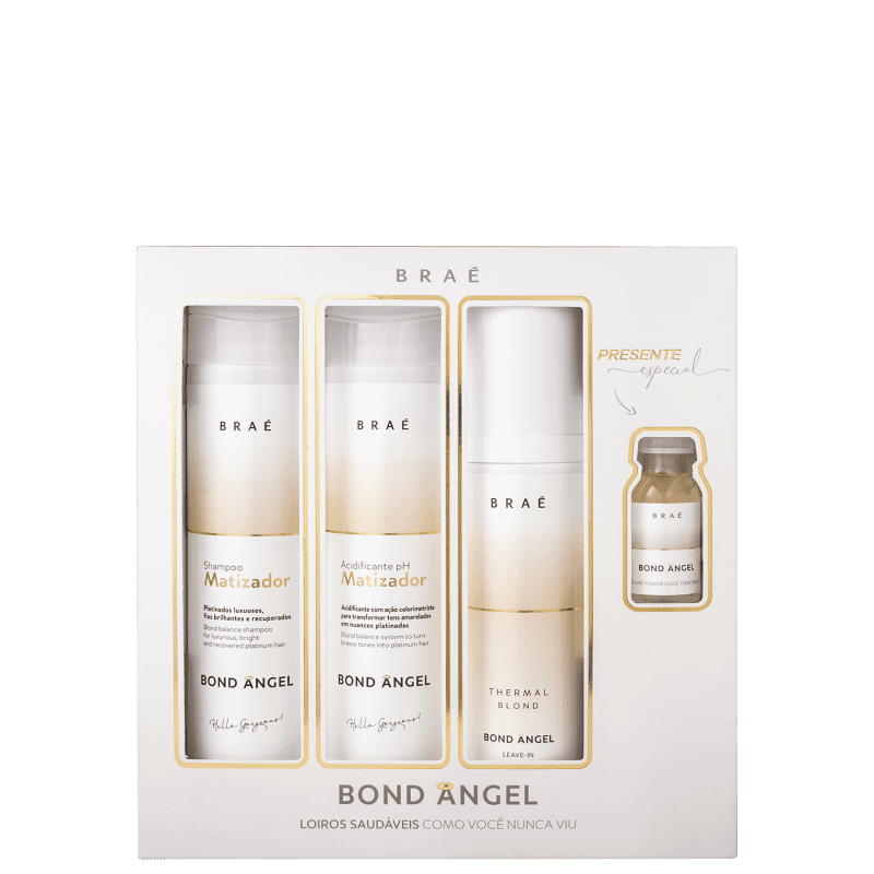 Kit BRAÉ Bond Angel Caixa Presente (4 Produtos) Menor preço em Kit BRAÉ Bond Angel Caixa Presente (4 Produtos)