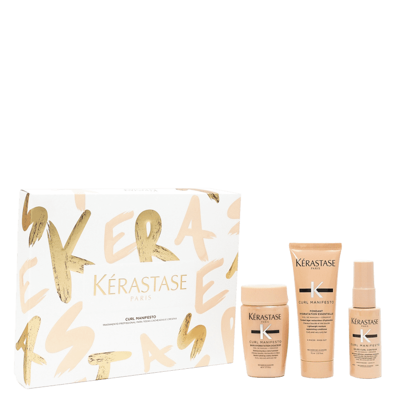 Kit Kérastase Curl Manifesto Enhancer (3 Produtos) Menor preço em Kit Kérastase Curl Manifesto Enhancer (3 Produtos)