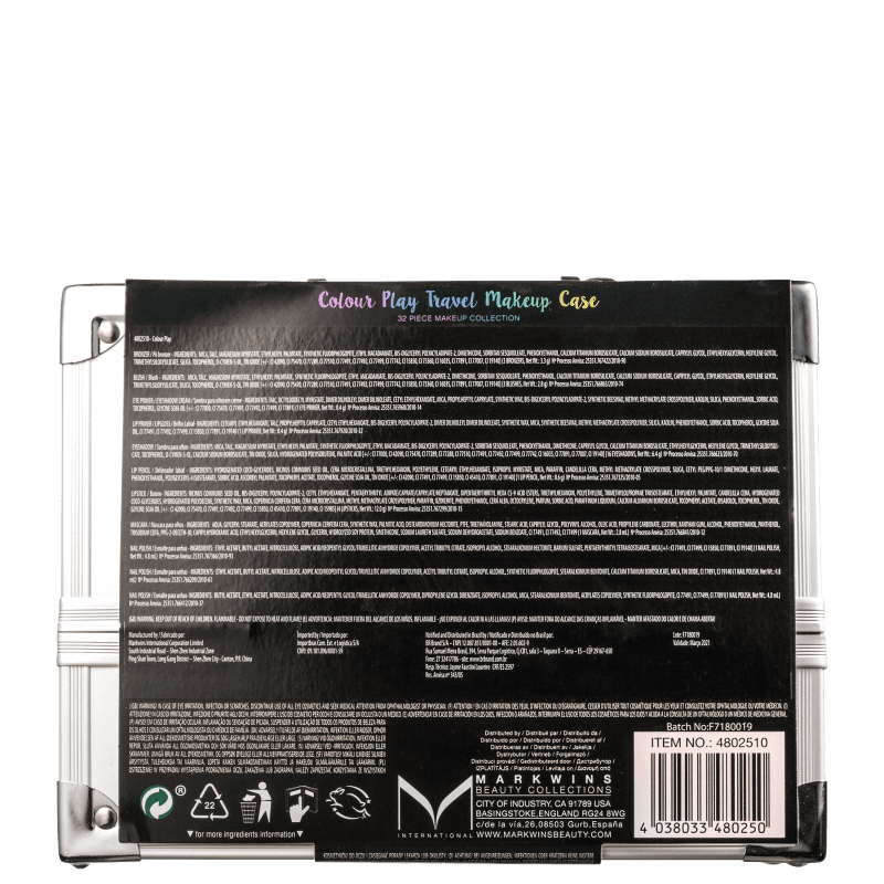 Markwins Color Play Beauty Collection - Maleta de Maquiagem