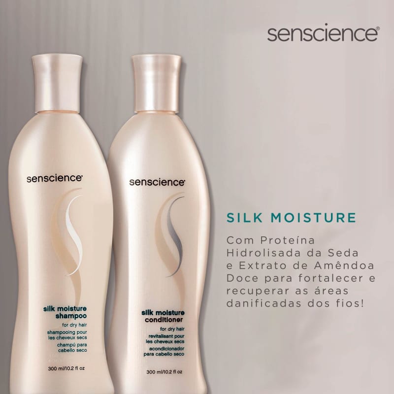 Kit Senscience Silk Moisture Duo (2 Produtos)
