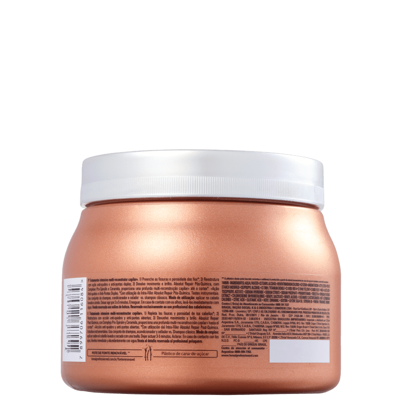 L'Oréal Professionnel Absolut Repair Pós-Química Multi-Reconstrutor Intensivo - Máscara Capilar 500g
